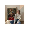 Modern Dekoratif Çerçevesiz Poster, Frida Kahlo, 30 x 40 cm