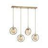 Modern E14 Metal Cam Avize - 80x22 cm