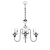 Modern Eskitme Kaplama Avize, E27, Metal ve Cam, 62 cm