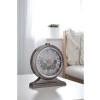 Modern Kadranlı 32x28 CM Ev ve Ofis Duvar Saati (Gri)