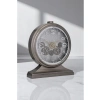 Modern Kadranlı 32x28 CM Ev ve Ofis Duvar Saati (Gri)