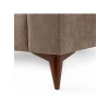 Modern Konik Ayak - Ceviz Renk, 15 cm Yükseklik, Vidalar Dahil