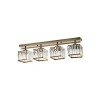 Modern Metal Kristal Avize - E27