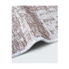 Modern Tasarımlı Kahve Renkli Dokuma Kilim
