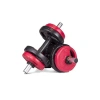 Multifonksiyonel Grip Plate Dumbbell Seti - Kırmızı ve Siyah