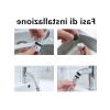 Musluk Uzatma Hortumu - 360° Dönebilir Filtre
