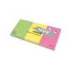 Neon Renkli Yapışkanlı Not Kağıdı, 3 Paket, 35x51mm