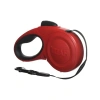 Otomatik Makaralı Tasma Kayışı, M Boy Kırmızı, 3 m