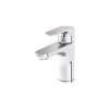 Oval Lavabo Bataryası, Krom, 120 mm Çıkış Ucu