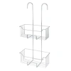 Paslanmaz Çelik Termostatik Duş Rafı - 2 Seviyeli, 25 x 55 x 14 cm