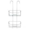 Paslanmaz Çelik Termostatik Duş Rafı - 2 Seviyeli, 25 x 55 x 14 cm