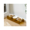 Pati Desenli Şeffaf Mama Kabı - Üçlü Set (44x15 cm)