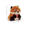 Peluş Hayvan Figürü - Yumuşak Fluffy Fox