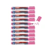 Pembe Beyaz Yazı Tahtası Kalemi - 10 Adet
