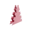 Pembe Renk Dambıl Seti + Stand, 3 Ağırlık Seçeneği