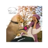 Pembe Renkli 5 Metre Geri Çekilebilen Şerit Tasma (S Beden)