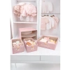 Pembe Renkli Bebek Odası için 3lü Çekmece Düzenleyici