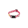 Pembe Renkli Köpek Tasması, 35-50 cm, 20 mm