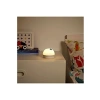Pil Kumandalı Beyaz Tavşan LED Gece Lambası