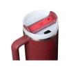 Pipetli Termos, 1.18L Kapasite, Koyu Kırmızı