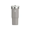 Pipetli Termos Bardak, 0.89 Litre, Gri Renk