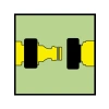 Pirinç Hortum Bağlantı Aparatı - 3/4 Aqua Stop