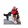 Ponponlu Yılbaşı Kedi Şapkası
