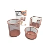 Pratik Rose Gold Üçlü Ofis Seti