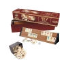 Premium Okey Ahşap Set, Melamin Taşlarla