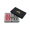 Premium PVC Poker Kart Seti - İki Deste (Kırmızı, Siyah)