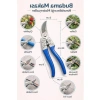Profesyonel Bahçe Budama Makası, Paslanmaz Çelik, Ergonomik Tasarım