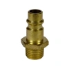 R1/4 6mm Erkek Dişli Hortum Rekoru, Pirinçten Yapılmış