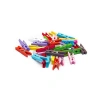 Renkli Ahşap Mandal, 3 cm, 40lı Paket
