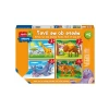 Renkli Puzzle Seti - Yaşadığım Yer Temalı