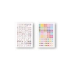 Renkli Sticker Kitapçığı - 2100 Çıkartma - Mini Etiketler
