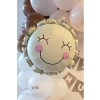 Retro Güneş Temalı Folyo Balon 51x54 cm