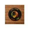 Retro Rasta Desenli Bardak Altlığı