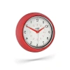 Retro Tasarım Metal Kadranlı Ev ve Ofis Saati, Bombeli Cam, 25 cm