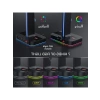 RGB Aydınlatmalı Kulaklık Standı - Ergonomik Tasarım ve USB Portları