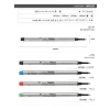 Roller Kalem Yedeği - Yeşil Renk
