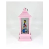 Romantik Kış Masalı Işıklı Kar Küresi - Pembe