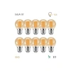 Rustik Amber Cam Ampul - 4 Watt, E27 Duy