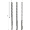 SDS Plus Aksesuar Seti - 5 x 6 - 8 (3 Adet)