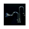 Şeffaf Cam Emiş/Çıkış Aparatı - 12 mm
