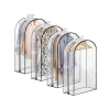 Şeffaf PVC Uzun Elbise Kılıfı - 60x100 cm