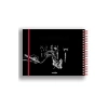Sert Kapaklı Spiralli Çizim Eskiz Defteri 120 gr, 20x27 cm, 96 Sayfa