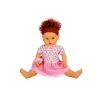 Sesli Lila Saçlı Bebek - 60 cm Uzunluk
