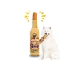 Sesli Şişe Şeklinde Köpek Oyuncağı, Hışırdayan Peluş