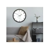 Sessiz Mekanizma Cam Duvar Saati - 30 Cm