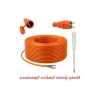 Seyyar 50 Metre Uzatma Kablosu, 3x1.5 mm, Elektrik Kablo